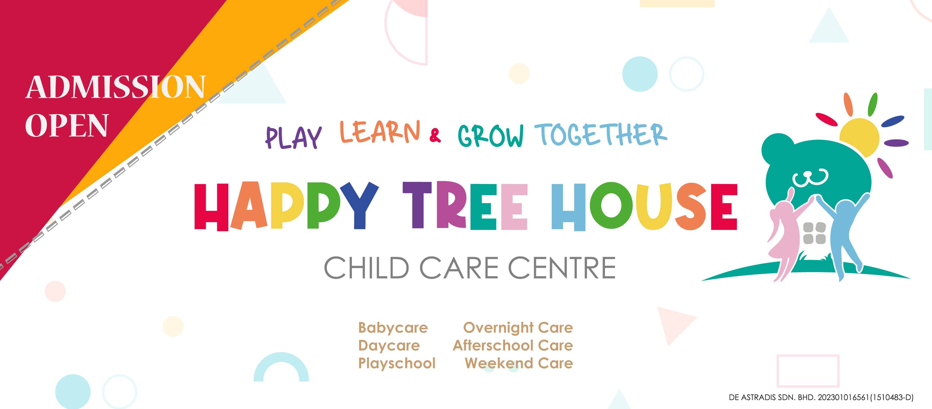 Happy Tree House website design showcase by SabahClick
