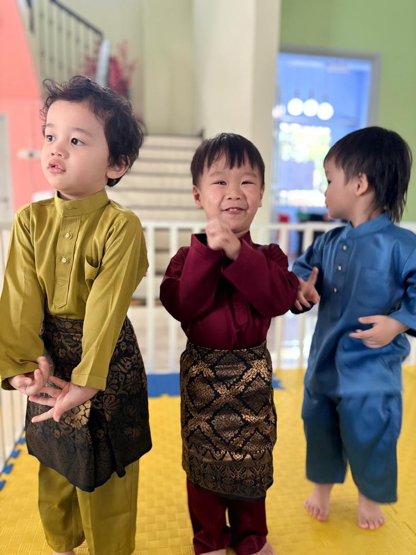 Smiling children playing happily at Happy Tree House