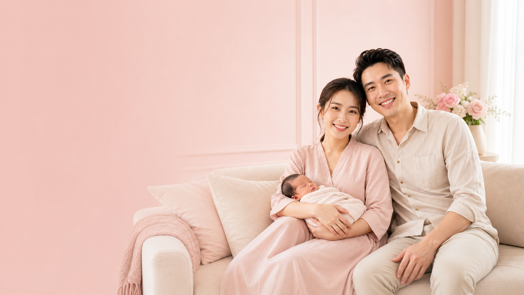 优质陪月中心温馨家庭宣传图
