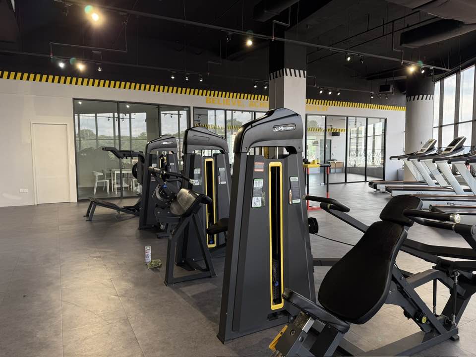 Machine training area