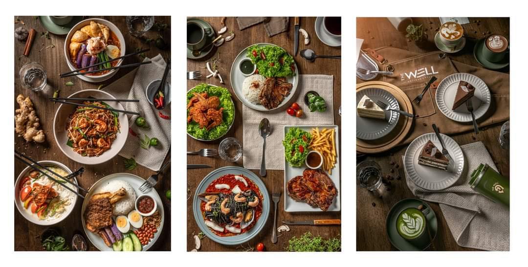 The Well Cafe website design showcase by SabahClick